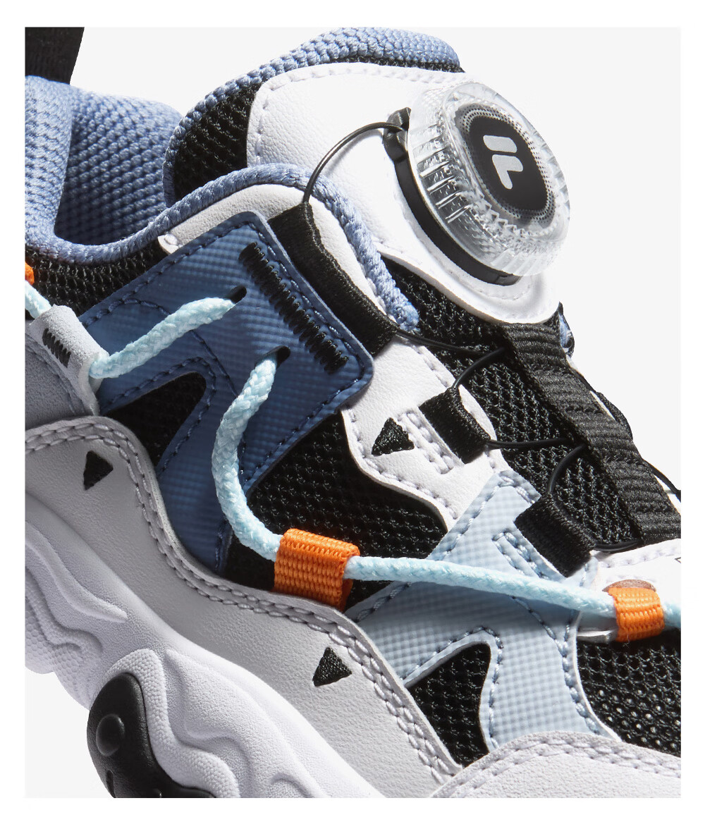 FILA Kids Running Shoes 2026 Summer Retro Cat Paw Sneakers for Boys and Girls 26