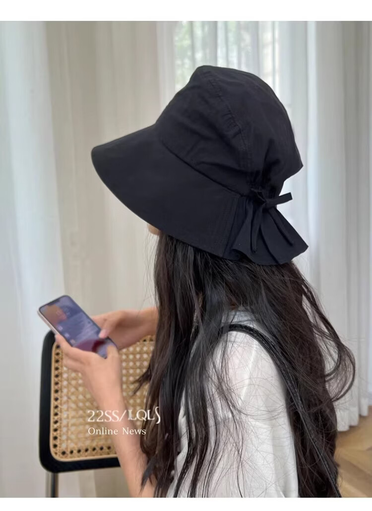 Lagur Casual Lightweight Breathable Cotton Japanese Style Fisherman Hat Women Summer Sun Protection Sunshade Cap Spring Pink Orange 17
