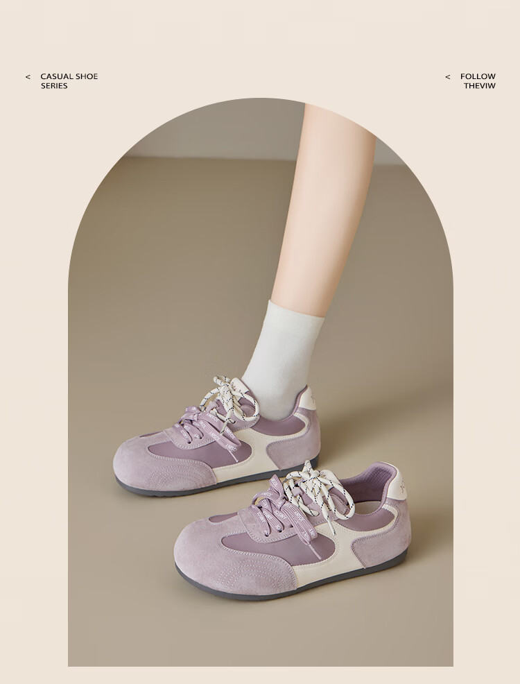 Zhuoshini Internal Height Increasing Trainer Shoes 2026 New Spring Retro Thick Sole White Sports Casual Agan Shoes Off-White Size 35 11