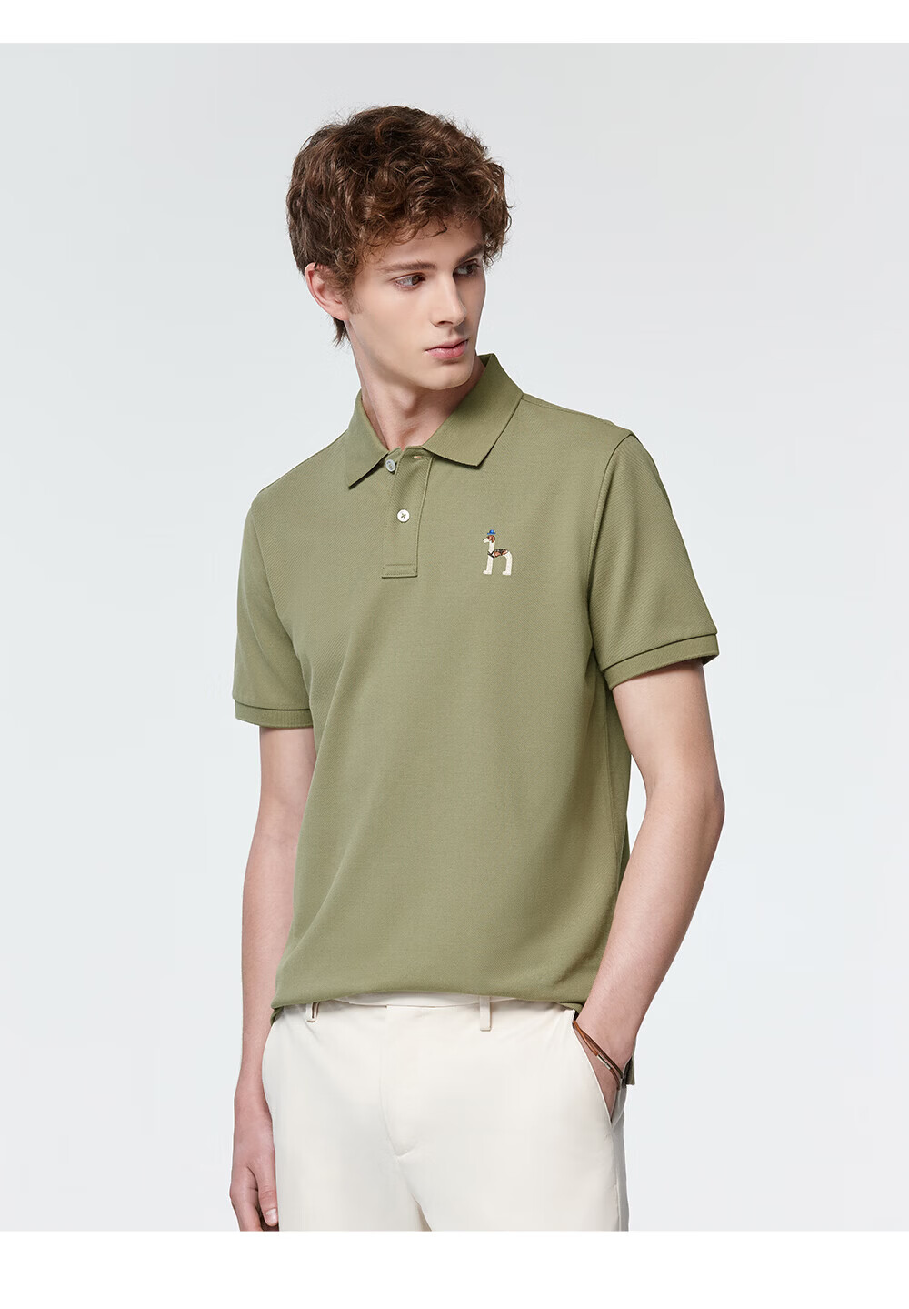 HAZZYS Men's Summer 2026 Short Sleeve Polo Shirt [Cooling/3A Antibacterial/Anti-Mite] 14
