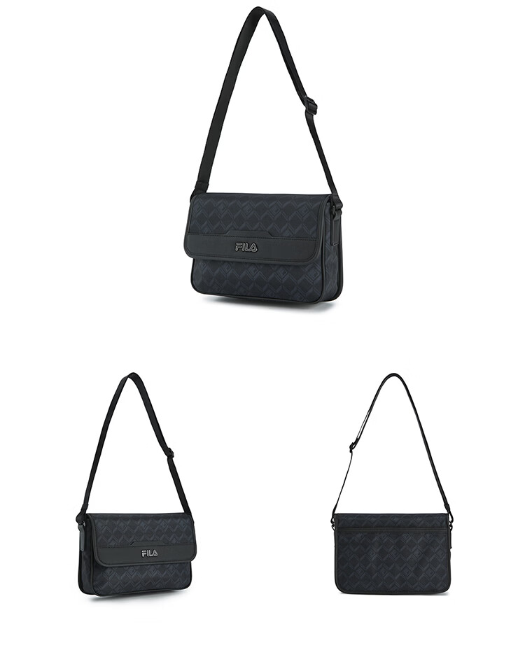 FILA Official Men's Shoulder Bag Crossbody Bag Casual Fashion Summer 2026 Sling Bag 19