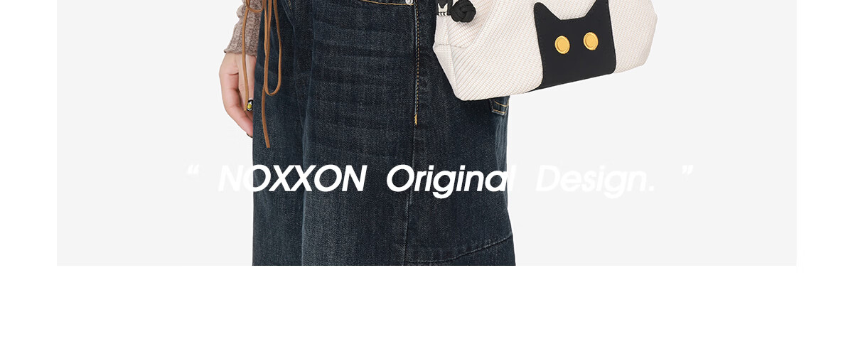 NOXXON Holiday Gift Casual Niche Ultra Lightweight Underarm Shoulder Commuter Small Backpack Lightweight Crossbody Bag 5
