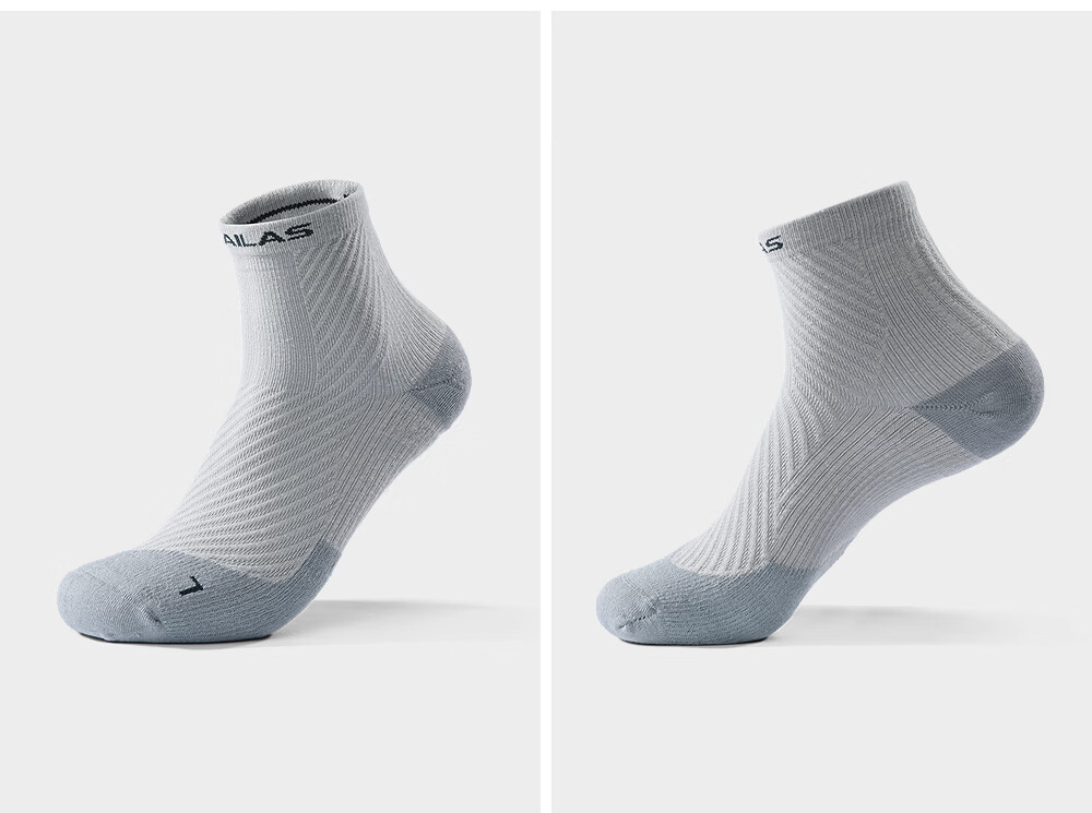 KAILAS FUGA Kailas Low-Cut Sports Socks (2 Pairs) Men's KH2602102 Deep Blue/Gray Brown L 10