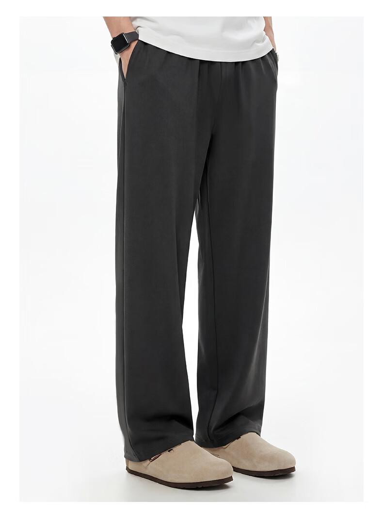 Baleno Men's Cooling Casual Pants 2026 Summer New Sun Protection Ice Silk Thin Breathable Wide-Leg Straight Pants 10