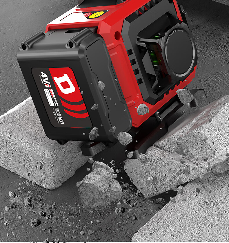 Delixi Electric Green Light 16-Line Infrared Level Laser Dual Power High Precision Strong Light Fine Line Auto Leveling Outdoor Construction 39
