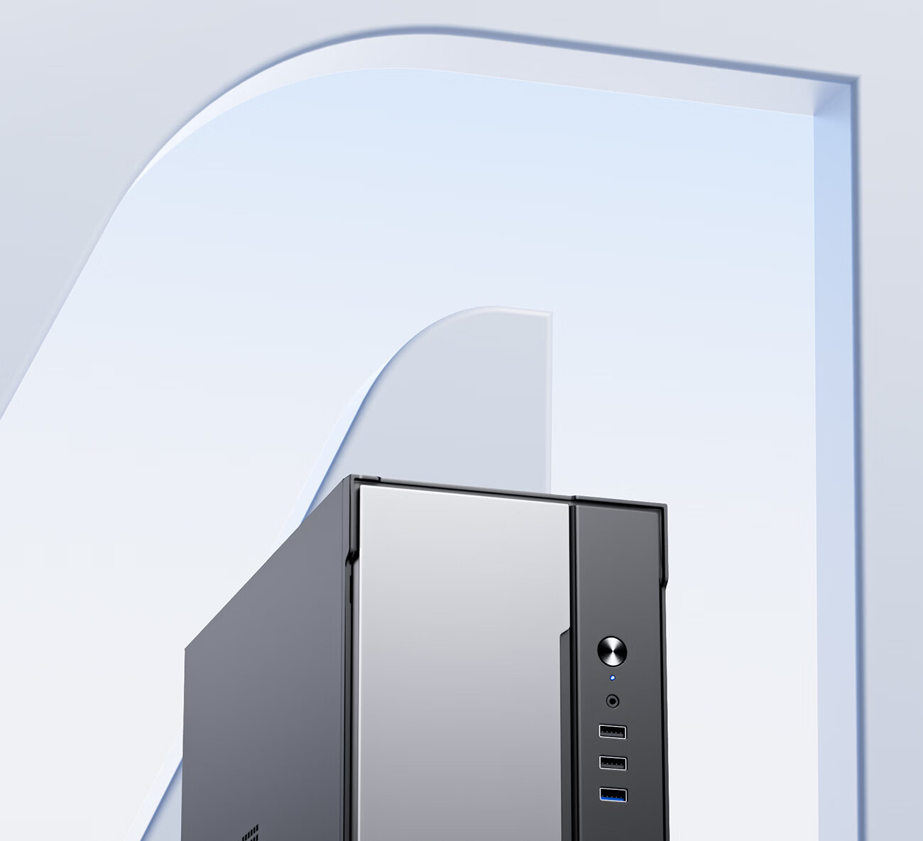 AOC Desktop Core i5 Office Business Computer Host Rongguang T260 (Core i5-10400 16GB 512GB 3-Year Onsite Service) 2