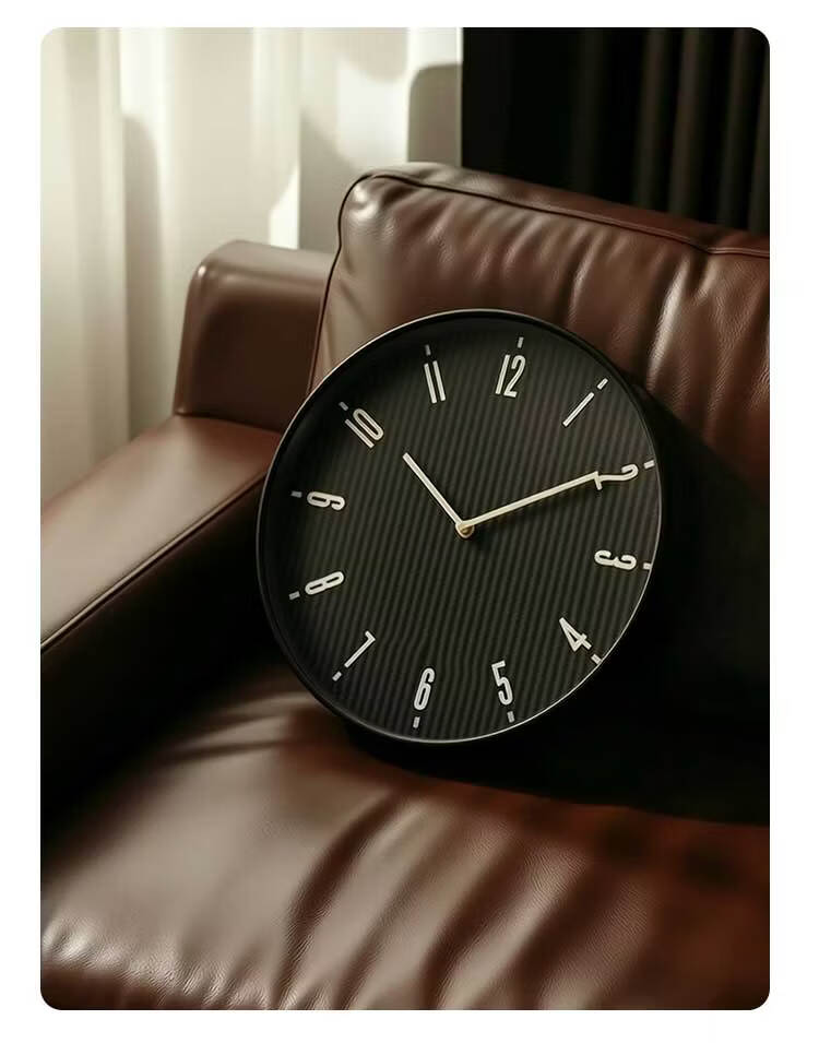 JD NeoCarbon Series T300 Carbon Fiber Silent Wall Clock Living Room 2026 New Home Premium 35cm 13