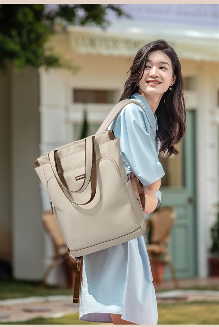 GOLF Women's Backpack 16-inch Laptop Bag Handheld Shoulder Tote Large Capacity Student Travel School Bag 20