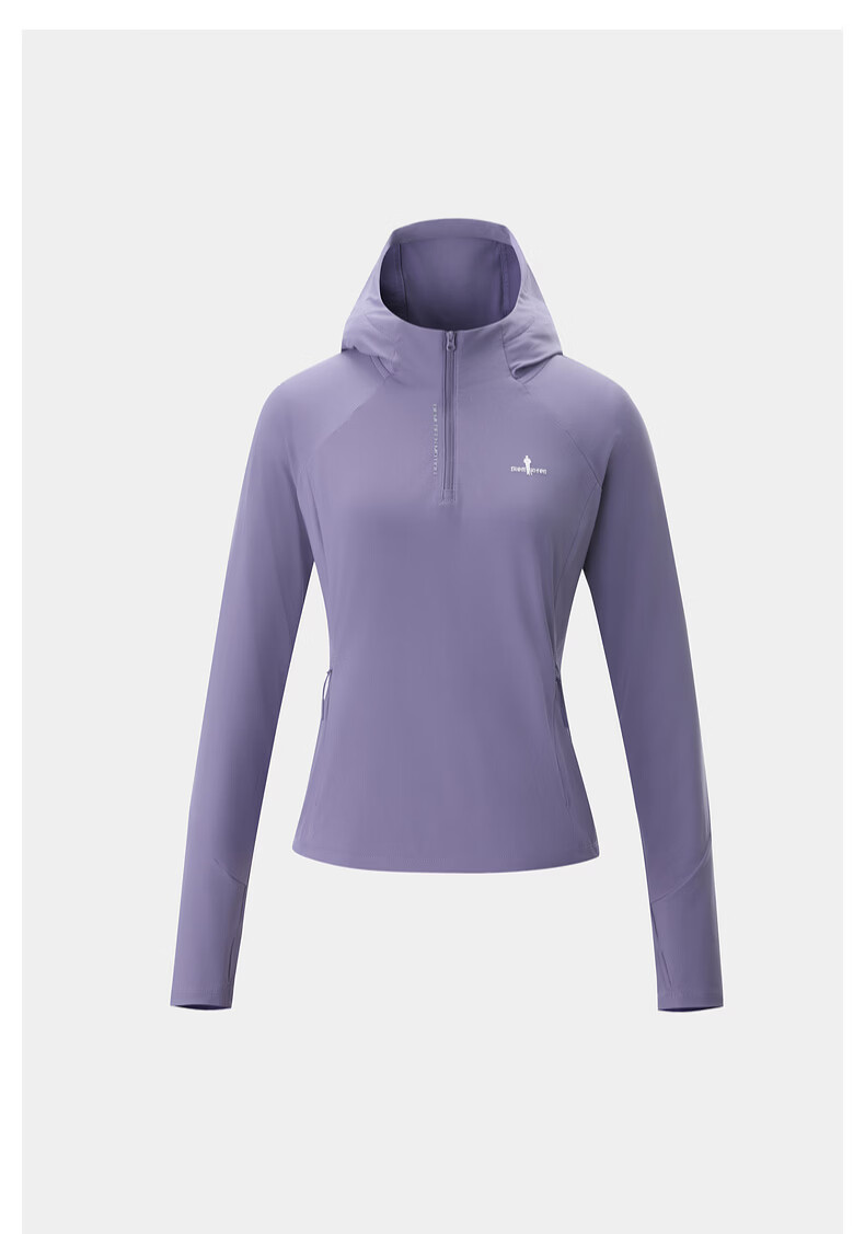 Biyinlefen [Sun Protection Cooling] 2026 Spring New Women's Outdoor Sports Casual Stand Collar Long Sleeve T-Shirt 1