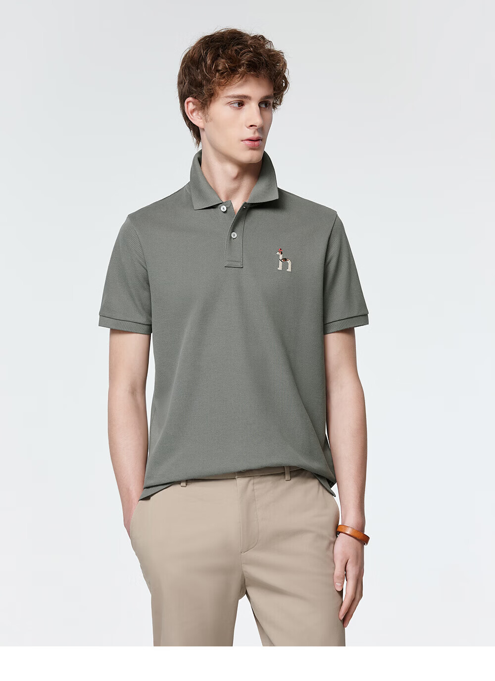 HAZZYS Men's Summer 2026 Short Sleeve Polo Shirt [Cooling/3A Antibacterial/Anti-Mite] 17