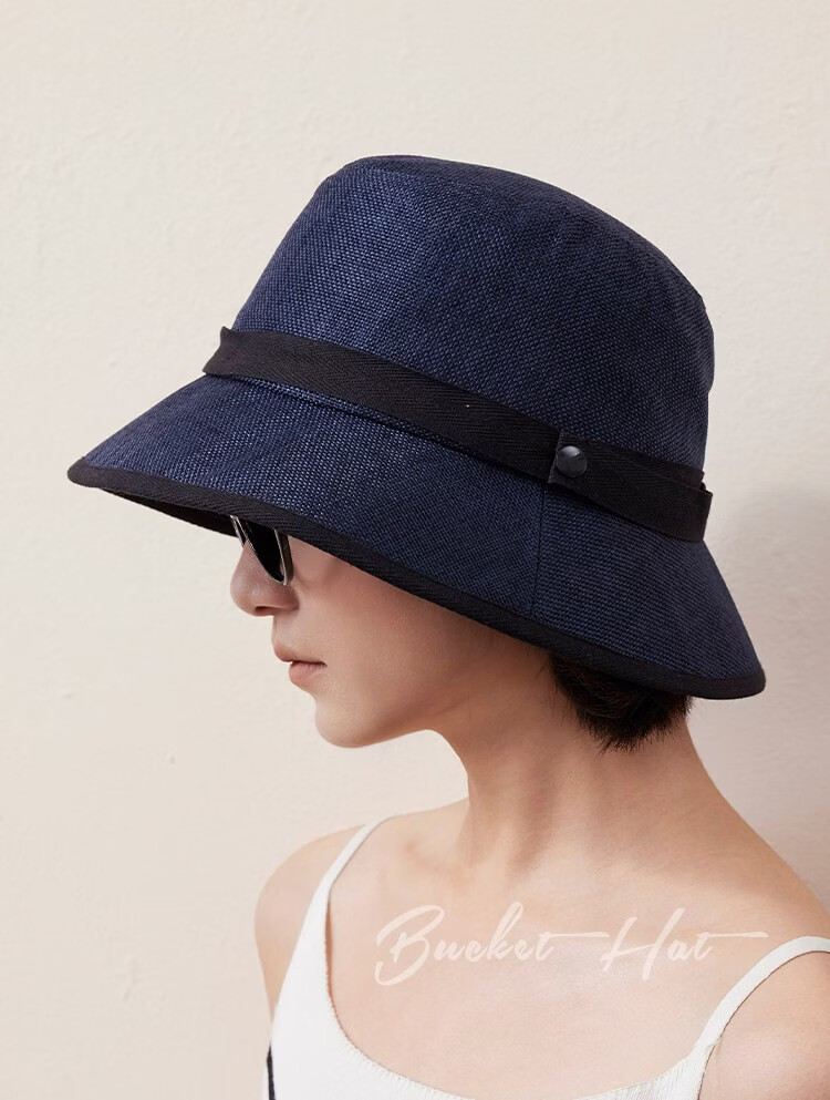 Lagur Japanese Linen Feel UPF100+ Sun Protection Breathable Summer Sun Hat Fisherman Hat New Coffee Color 19