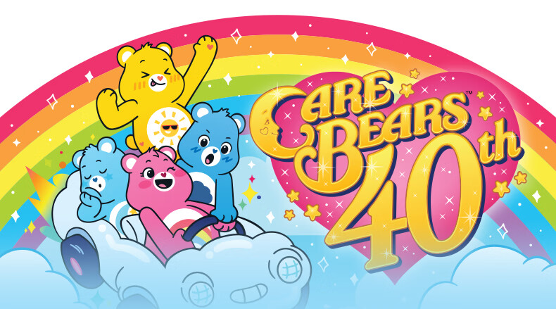 CARE BEARS Love Heart Bear [Grumpy Bear] Girlfriend Birthday Gift Girl Toy Plush Toy 1