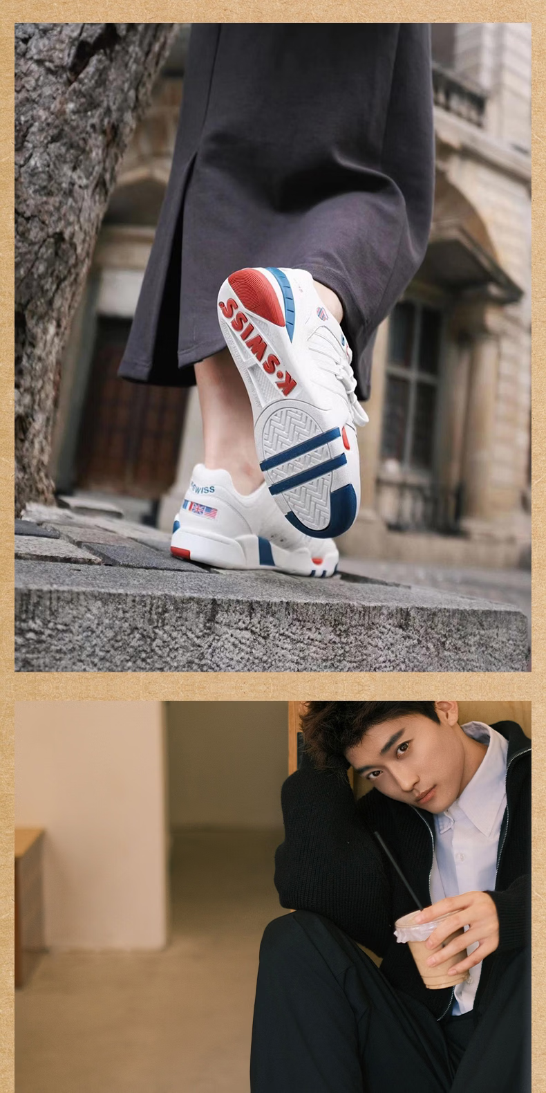 Gaishiwei Retro Genuine Leather Sneakers Unisex Couple Shoes Si-18 Full Victory Model 8381 Size 35 Classic Color 19