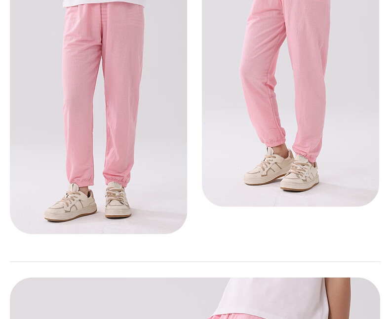 Baleno Boys Mosquito-Repellent Pants 2026 Summer Thin Casual Sports Long Pants for Kids 20