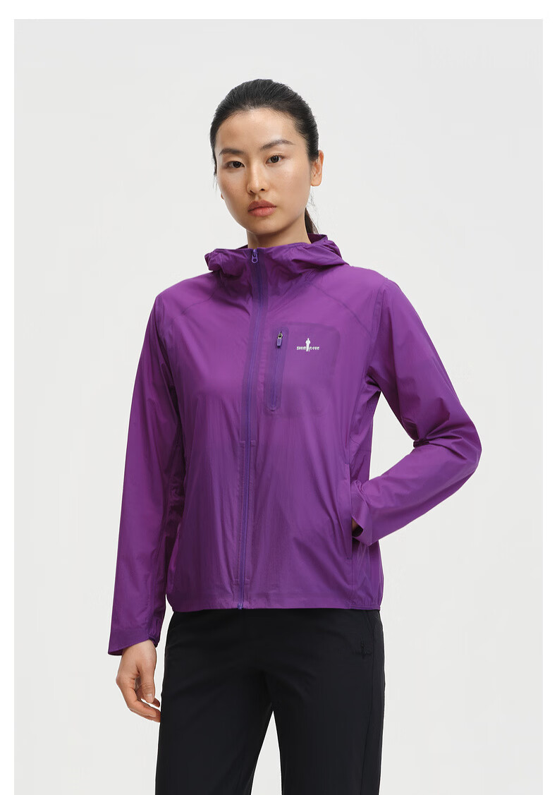 Biyinlefen [Lightweight Three-Proof] 2026 Summer New Women's Outdoor Skin Jacket Casual Lightweight Hooded Coat Air Conditioning Shirt 1