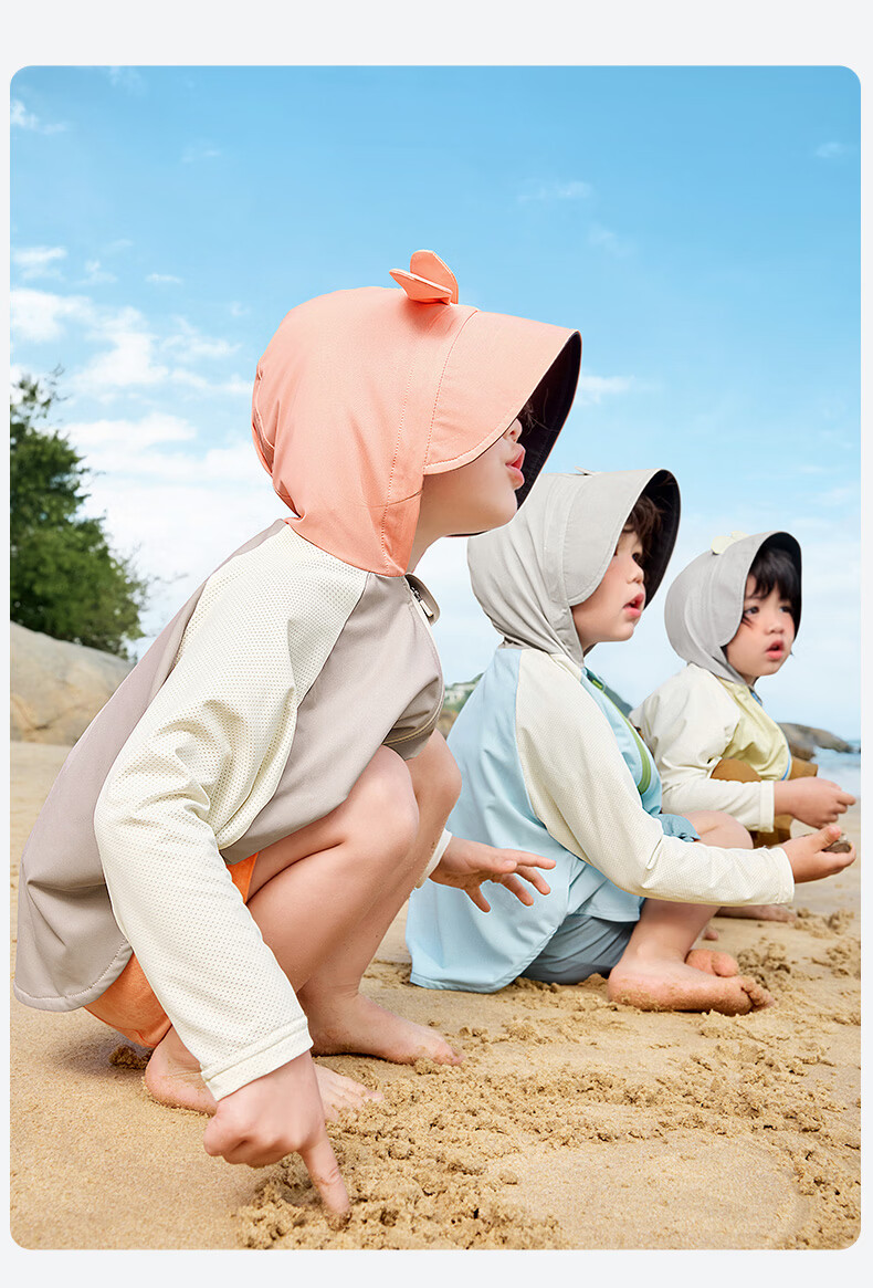 Kocotree KK Tree Kids Sun Protection Jacket UV Protection Cooling Ice Silk Cartoon 3D Design 31