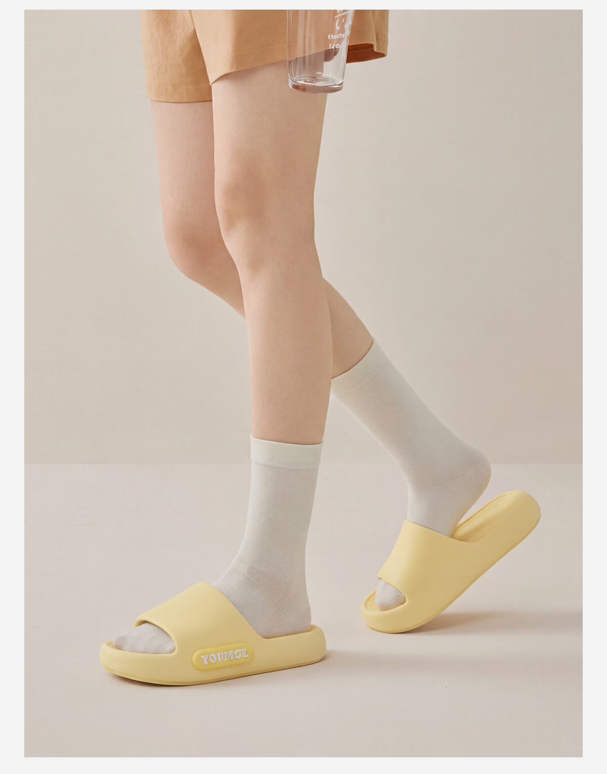 Runrouka Capybara Children's Slippers Girls Summer 2026 New Indoor Home Non-Slip Thick Sole Sandals Boys 12