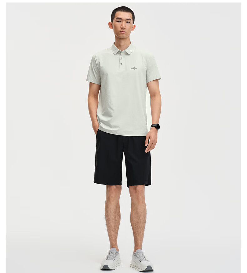 Biyinlefen [Yunrou T] 2026 Summer New Men's Casual Outdoor Sports Quick-Dry Easy-Care Short Sleeve Polo Shirt 8