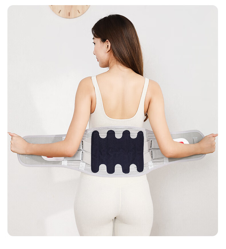 Lizi Medical Grade Lumbar Support Belt for Waist, Lumbar Muscle Strain, Lumbar Disc Herniation, Unisex, Size L 22