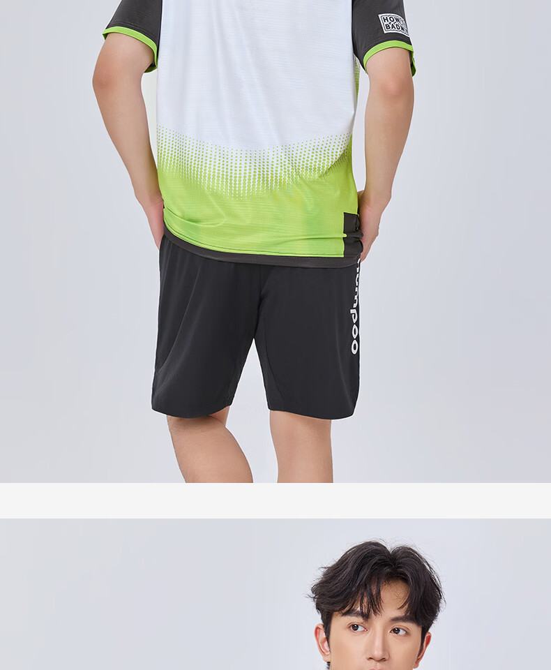KUMPOO Badminton Short Sleeve Shirt Xunfeng Sportswear K261M-1731 Men's Short Sleeve Blue S 17