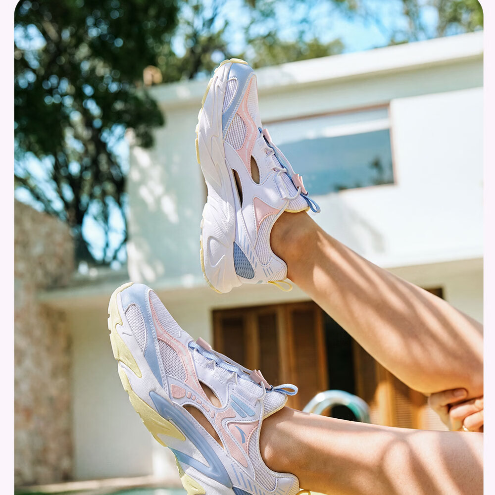 Anta Kids Boys Sandals 2026 Summer Outdoor Breathable Non-slip Water Shoes Frame Shoes A12626976 25