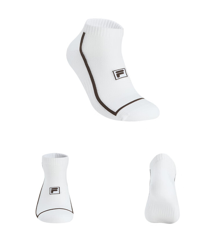 FILA Official Men's Low-Cut Socks 2026 Summer Tennis Sports Socks Colorblock Comfortable Short Socks 6
