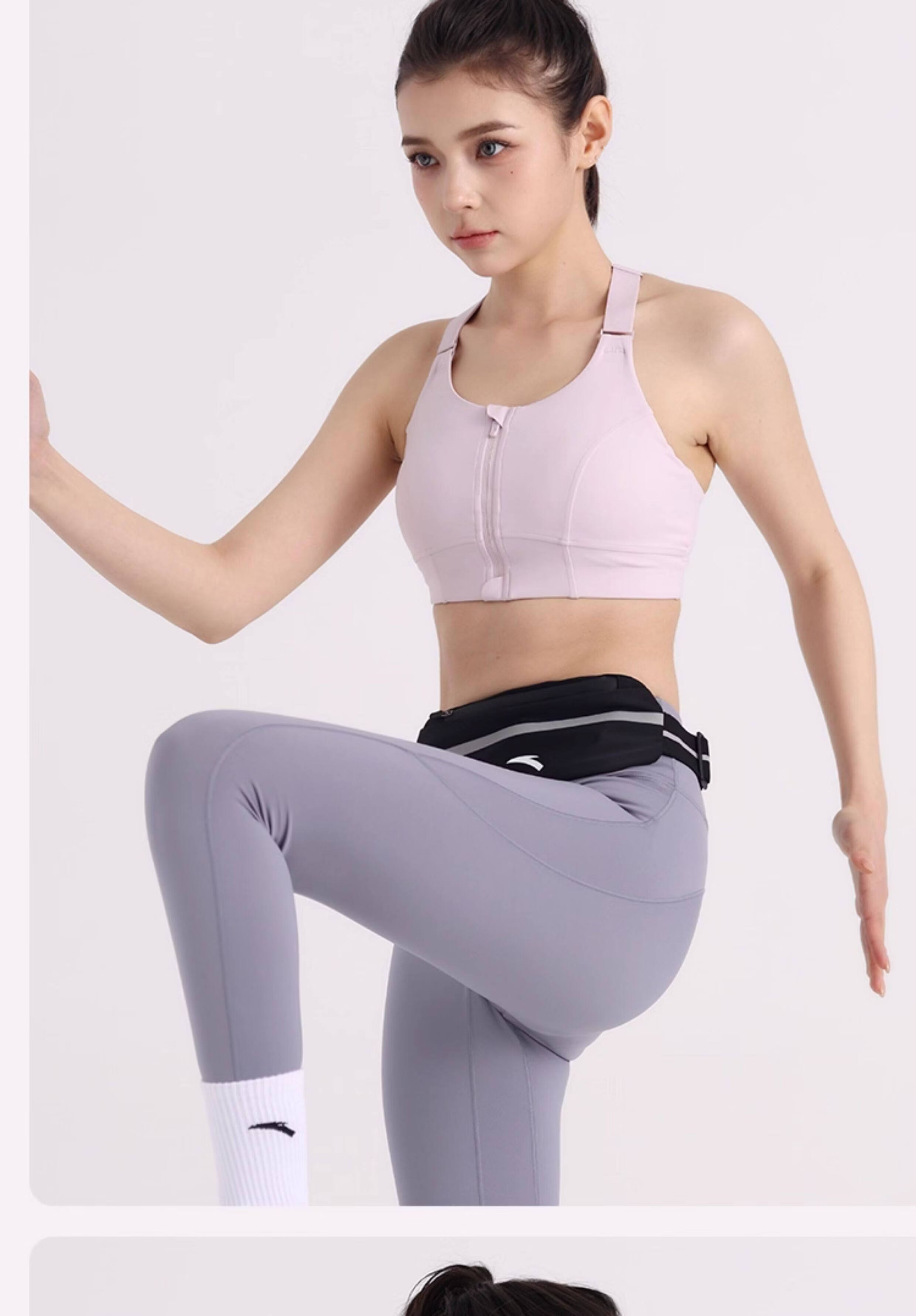 Anta Running Waist Bag Sports Running Phone Pouch Women Invisible Gear Cycling Ultra-thin Waterproof Fitness Marathon Men 5