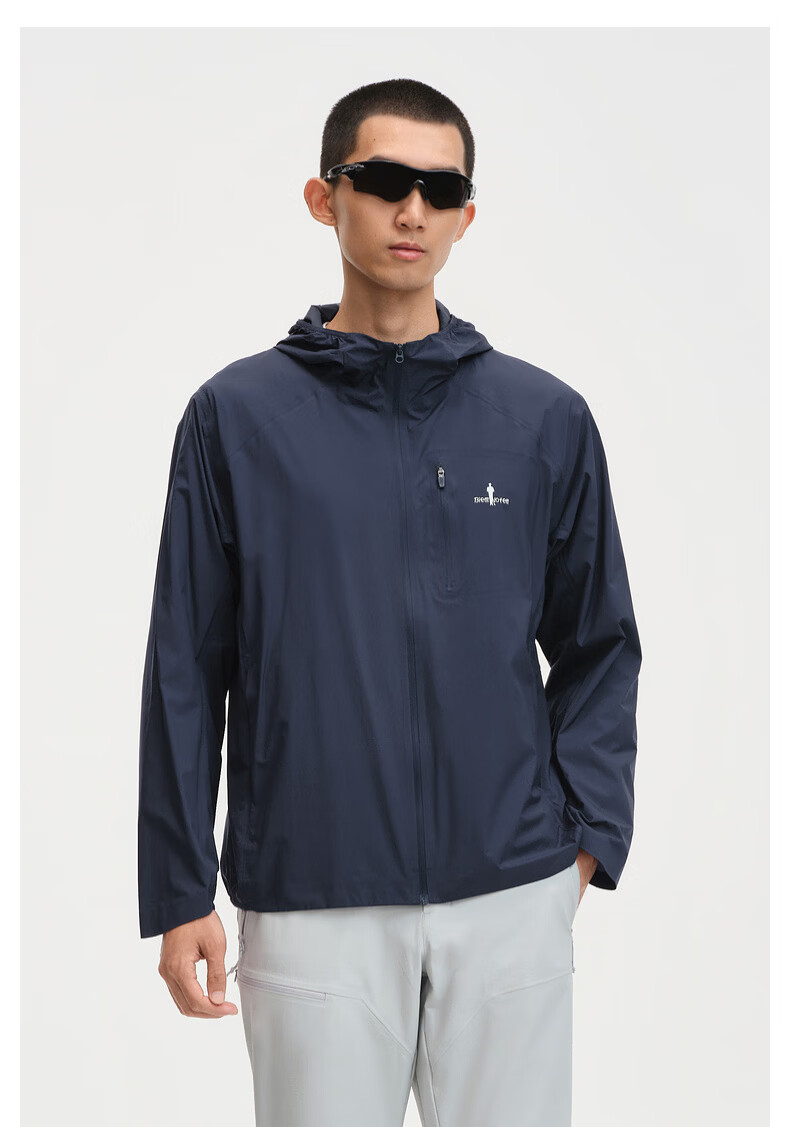 Biyinlefen [Lightweight Three-Proof] 2026 Summer New Men's Casual Jacket Lightweight Air-Conditioned Skin Jacket Outdoor Coat 1