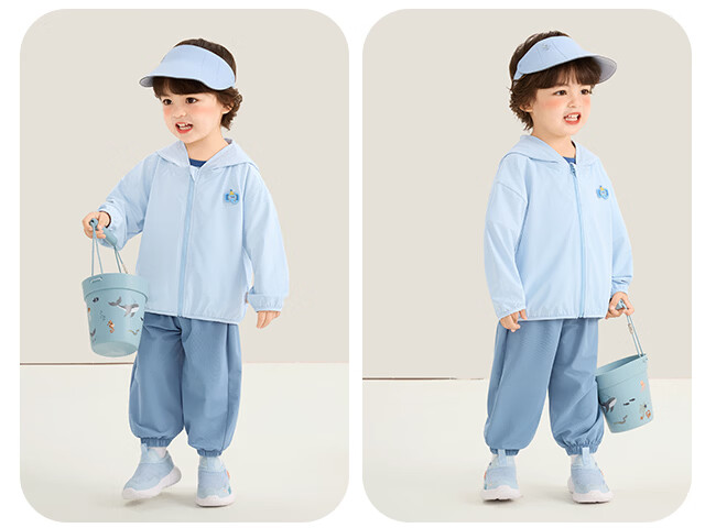 Kaka Panda Baby Clothes Boys Versatile Sun Protection Jacket Children's New Summer Girls Casual Top Trendy Summer 16