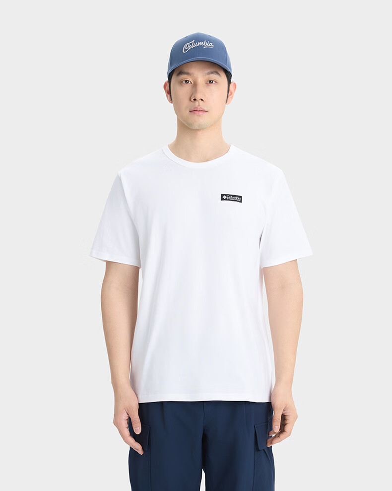 Columbia Outdoor 2026 Spring Summer New Men's Breathable Crew Neck Sports Short Sleeve T-Shirt AE9852 2