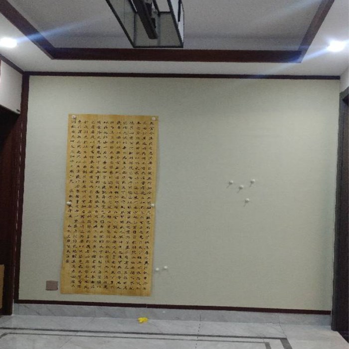 吸磁性书画毛毡墙贴软铁板工笔磁铁固定国画书法展示教学sn8671白色