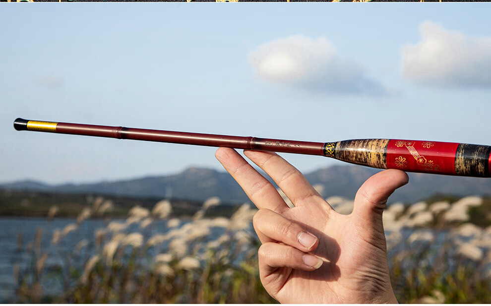 Shensha 3.9-Meter Yulingcui Ultra-Short Fishing Rod, Handheld Stream Fishing Pole, Portable Pocket-Sized Fishing Rod, 28-Tune Small Item Pole, Fishing Tackle 25