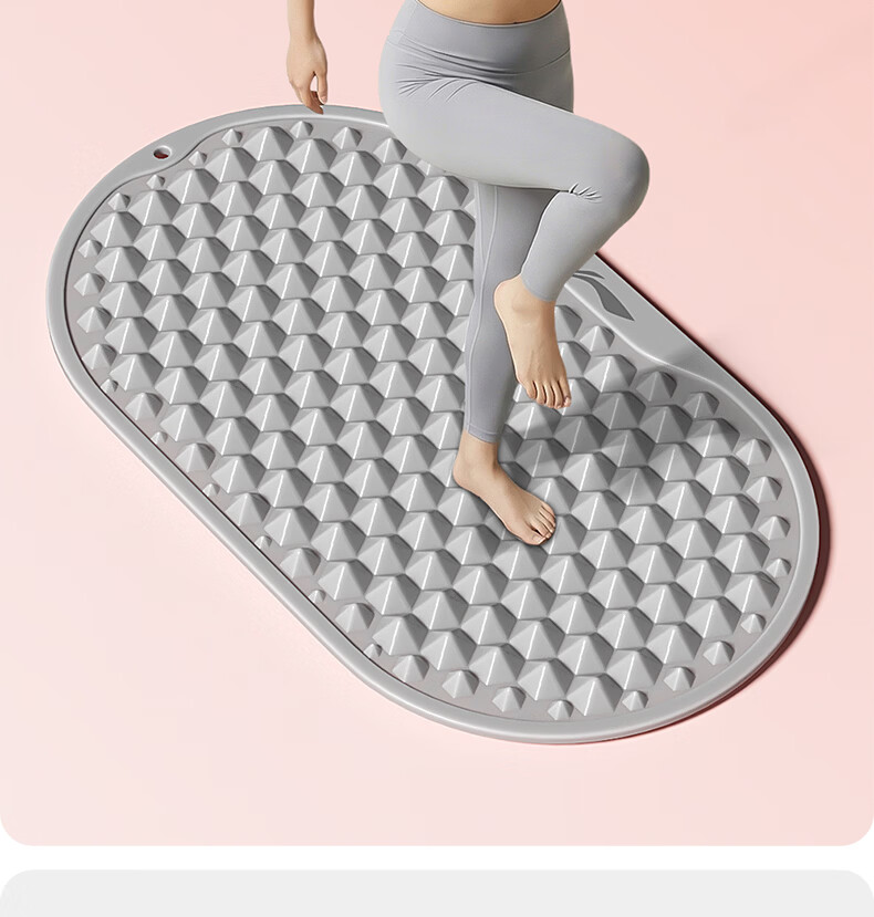 Li-Ning Acupressure Foot Massage Pad Soft Food-Grade Silicone Sole Reflexology Toe Pressure Board for Meridian Stimulation 3
