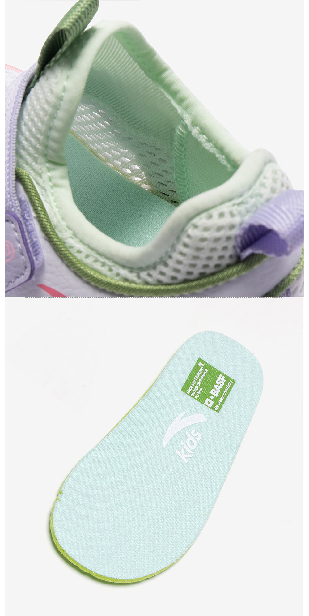 ANTA Toddler Shoes for Boys And Girls, 2026 Soft-Soled Breathable Mesh Children's Shoes, Infant Slip-On Sneakers 46