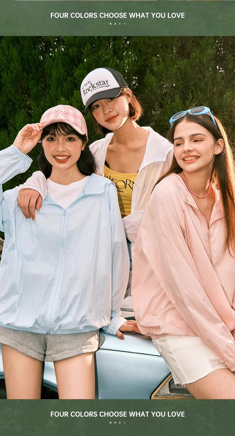 MINISO Women's Sunscreen Jacket 2026 New Summer UPF50+ Lightweight UV Protection Hooded Coat 18