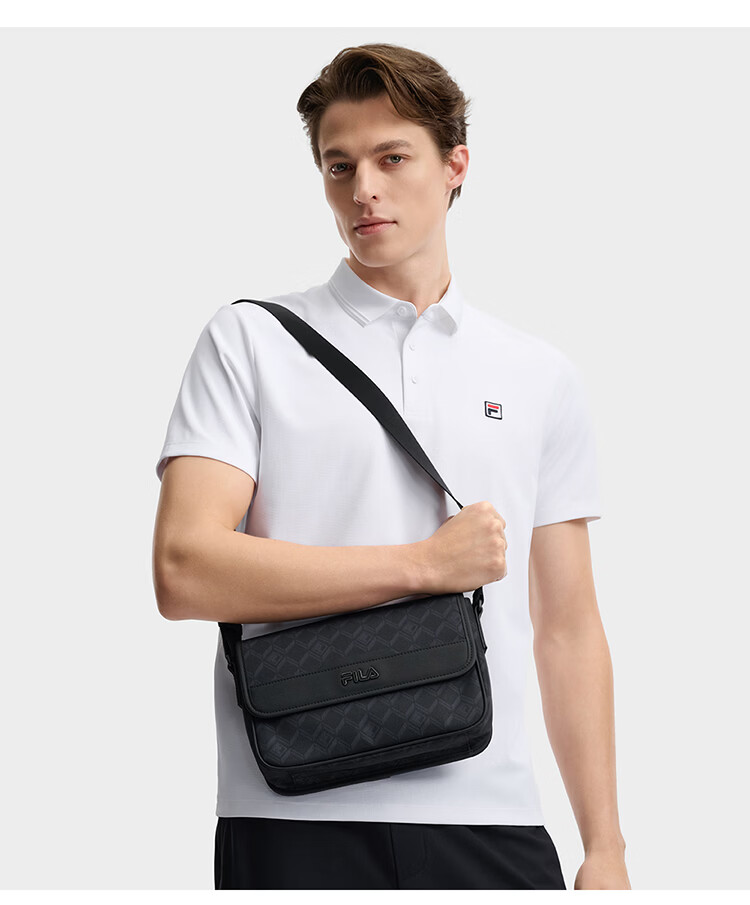 FILA Official Men's Shoulder Bag Crossbody Bag Casual Fashion Summer 2026 Sling Bag 13