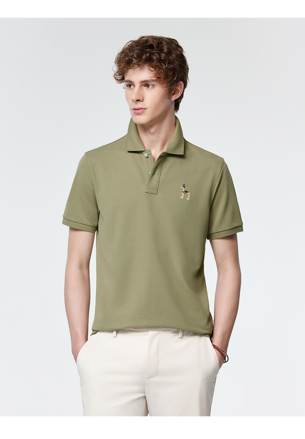 HAZZYS Men's Summer 2026 Short Sleeve Polo Shirt [Cooling/3A Antibacterial/Anti-Mite] 13