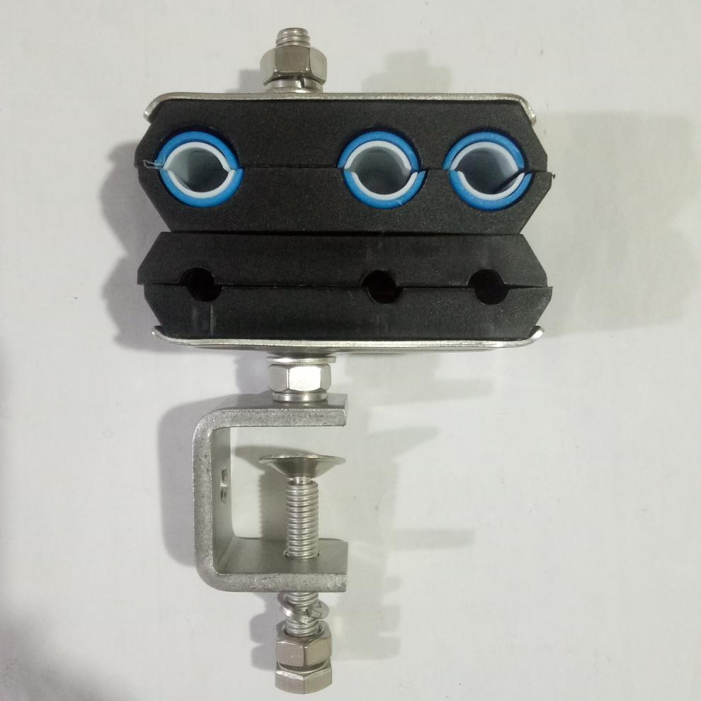 御舵 馈线卡,光纤线缆固定卡穿芯型馈线卡,光电型