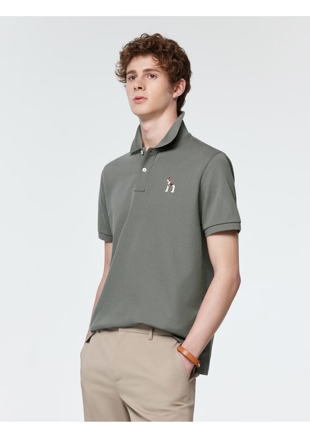 HAZZYS Men's Summer 2026 Short Sleeve Polo Shirt [Cooling/3A Antibacterial/Anti-Mite] 18