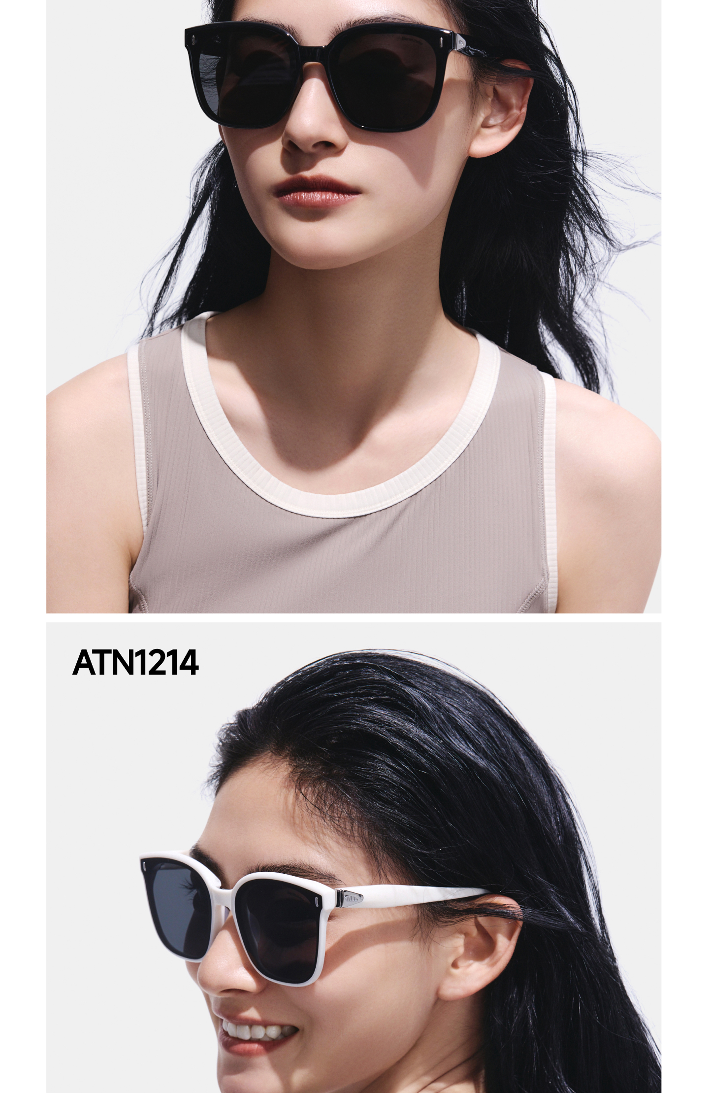 Banana Under Sunglasses Large Square Round Frame Unisex New Driving Outdoor Travel HD Folding Sunglasses FD025 26
