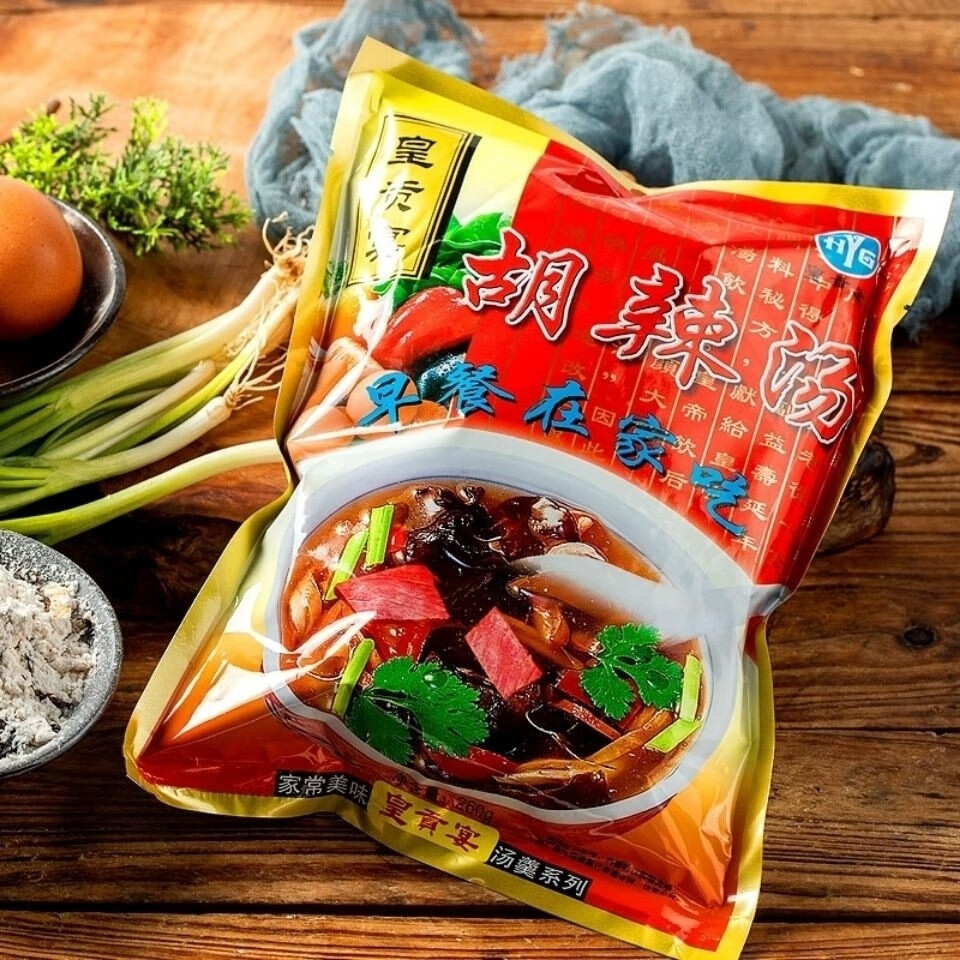 安徽特产涡阳胡辣汤早餐糊辣汤速食汤 原味胡辣汤260*3【图片 价格