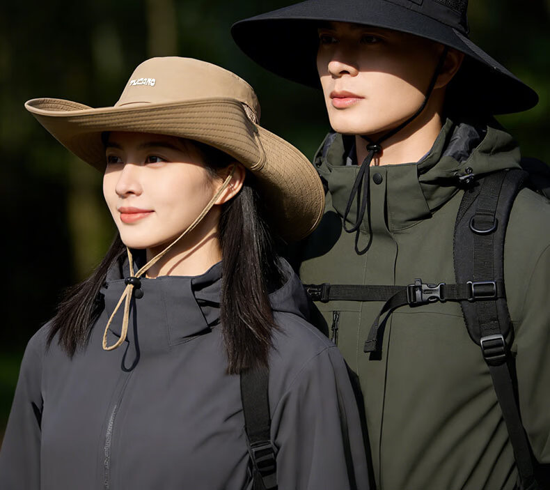 TUCANO UV Protection Sun Hat Men Summer Outdoor Anti-UV Fishing Hat Mountaineering Hat Women Fisherman Hat Wide Brim Sun Hat 10