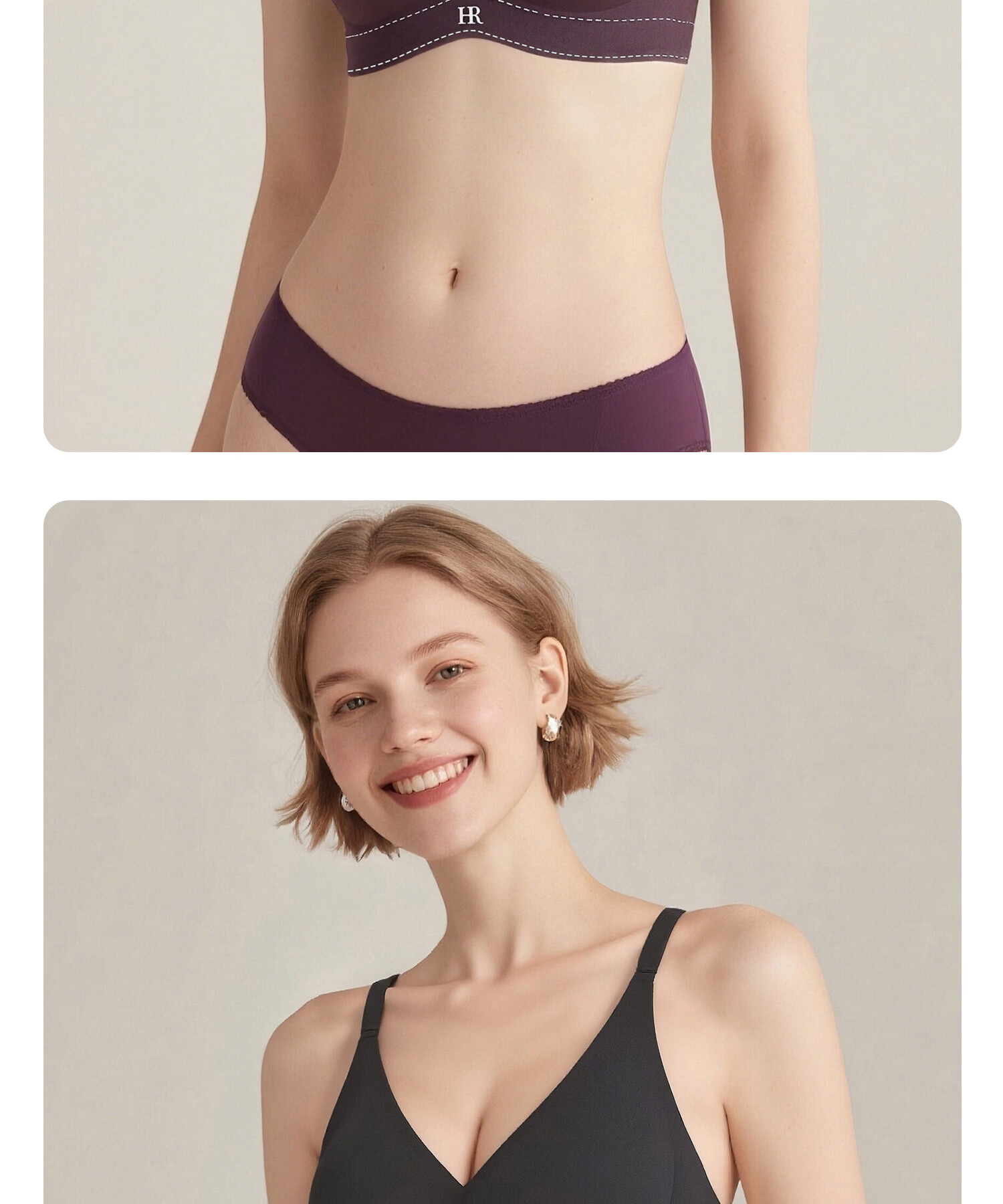 Helena French Style Sexy Minimizing Push-Up Bra for Women, Side Support, Seamless, Nude Pink, Size M 29
