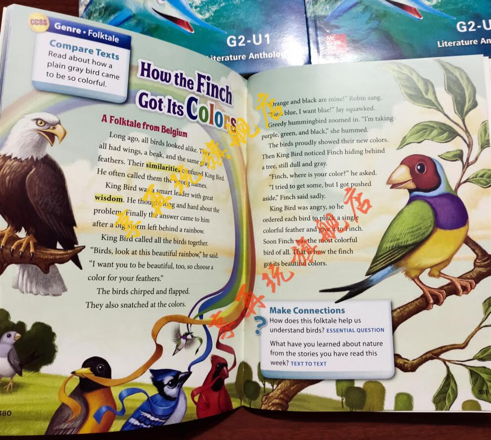 点读版wonders加州教材gk123456精读泛读分级阅读易趣wifi点读笔 g1/g