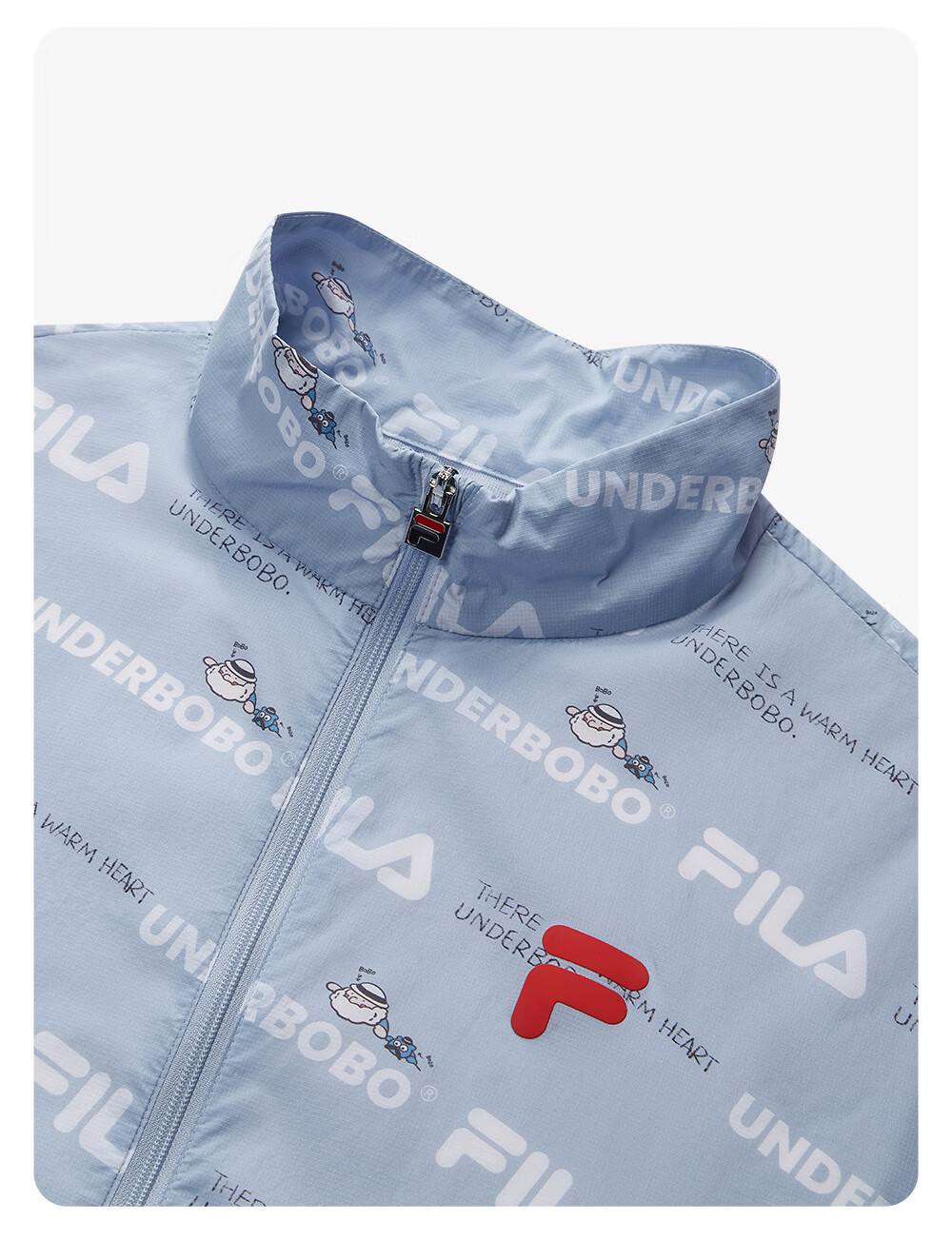 FILA x BOBO Kids All-Over Print Sun Protection Jacket 2026 Summer Boys and Girls Skin Jacket 33