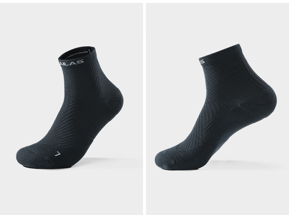 KAILAS FUGA Kailas Low-Cut Sports Socks (2 Pairs) Men's KH2602102 Deep Blue/Gray Brown L 8