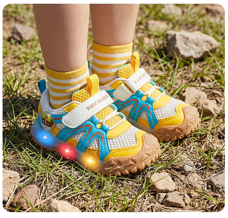 PAW PATROL Mesh Breathable Casual Shoes Soft Sole Versatile 2026 Summer New Kids Boys Girls Velcro Sports Sandals 5