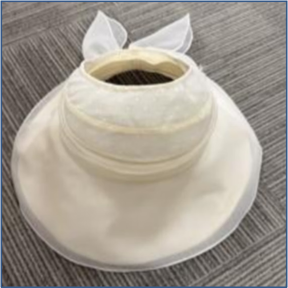 Wanting Women's Summer Outdoor Sports Beach Sun Protection Hat UV Protection Lightweight Open-Top Hat - Beige 1