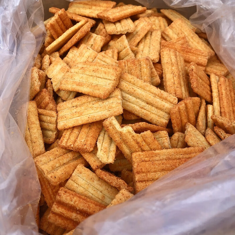 老式杂粮散装锅巴大包麻辣奶油味怀旧8斤整箱可商用零食自助小吃