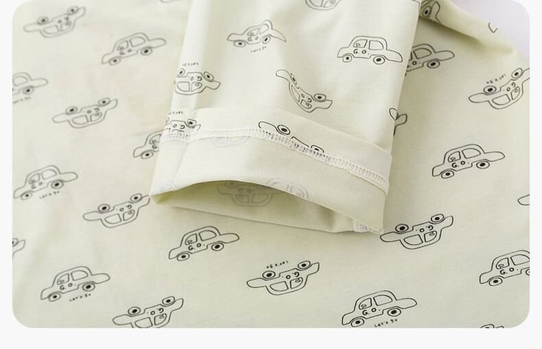 Dudu Kids Summer Pajama Set Baby Skin-Friendly Two-Piece Boys Girls Homewear Air Conditioning Clothes Pink 110 22
